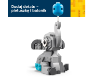 LEGO ICONIC 40814 Słoniątko na niebie - 1529758 - zdjęcie 6